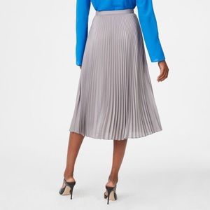 Silver Midi Skirt from Club Monaco